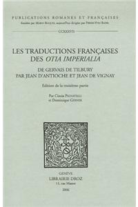 Les Traductions Francaises Des 