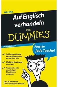 Auf Englisch verhandeln fur Dummies Das Pocketbuch