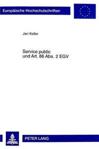 Service Public Und Art. 86 Abs. 2 Egv