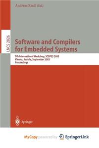 Software and Compilers for Embedded Systems