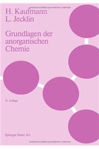 Grundlagen Der Anorganischen Chemie