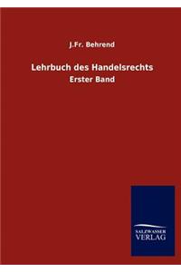 Lehrbuch des Handelsrechts
