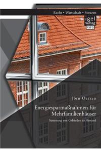 Energiesparmaßnahmen für Mehrfamilienhäuser