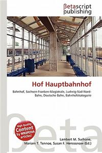 Hof Hauptbahnhof