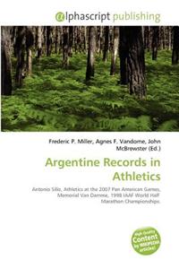 Argentine Records in Athletics