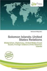 Solomon Islands-United States Relations