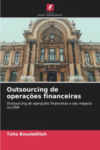 Outsourcing de operações financeiras