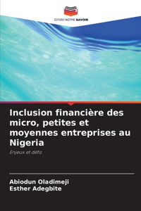 Inclusion financière des micro, petites et moyennes entreprises au Nigeria