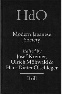 Handbook of Oriental Studies. Section 5 Japan, Modern Japanese Society