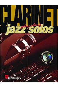 PLAY ALONG CLARINET JAZZ SOLOS