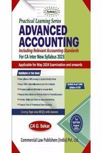 Practical Learning Series Advanced Accounting for CA Inter New Syllabus 2023