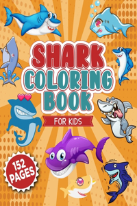 Shark Coloring Book For Kids