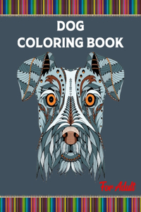 Dog Coloring Book for Adult