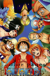 color pages ONLY ONE PIECE