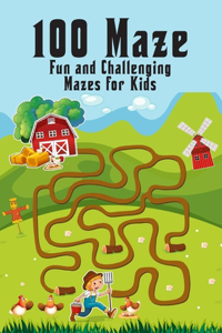 100 maze. Fun and Challenging Mazes for Kids