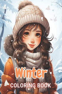 Winter Coloring Book for Kids