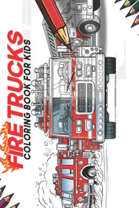 Coloring Fire Trucks