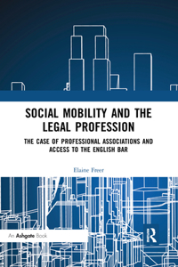 Social Mobility and the Legal Profession