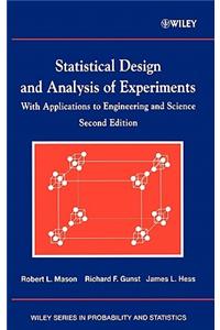 Statistical Design and Analysis of Experiments