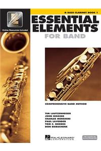 Essential Elements for Band - BB Bass Clarinet Book 1 with Eei (Book/Online Audio)