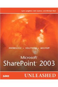 Microsoft Sharepoint 2003 Unleashed