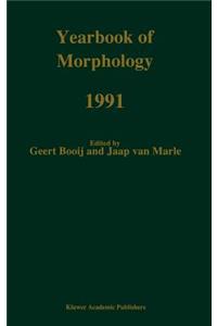 Yearbook of Morphology 1991