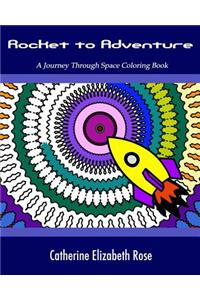 Rocket to Adventure: A Journey Through Space Coloring Book