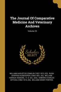 The Journal Of Comparative Medicine And Veterinary Archives; Volume 23