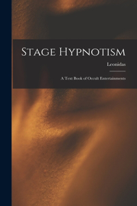 Stage Hypnotism