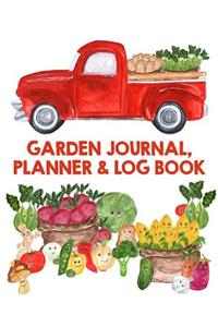 Garden Journal, Planner and Log Book