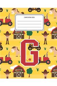 Composition Book G