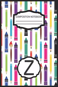 Composition Notebook Z