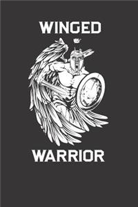 Fighter Winged Warrior Notebook Journal