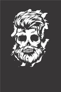 Skull Hipster Notebook Journal