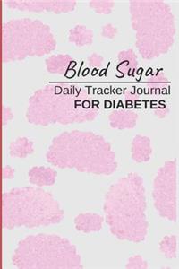 Blood Sugar Daily Tracker Journal for Diabetes