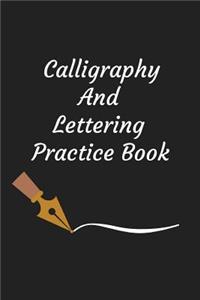 Calligraphy And Lettering Practice Book