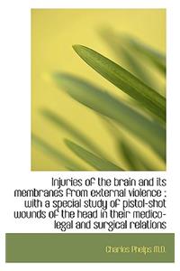 Injuries of the Brain and Its Membranes from External Violence; With a Special Study of Pistol-Shot