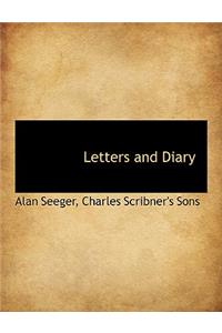 Letters and Diary