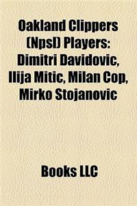 Oakland Clippers (Npsl) Players