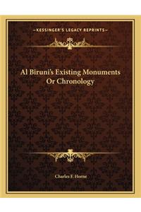 Al Biruni's Existing Monuments Or Chronology