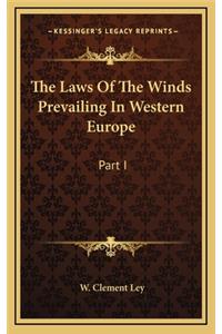 Laws Of The Winds Prevailing In Western Europe