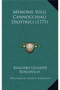 Memorie Sulli Cannocchiali Diottrici (1771)