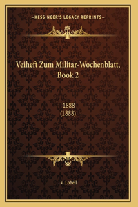 Veiheft Zum Militar-Wochenblatt, Book 2