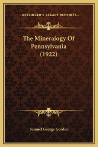 The Mineralogy Of Pennsylvania (1922)