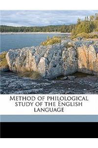 Method of Philological Study of the English Language