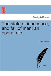 The State of Innocence, and Fall of Man