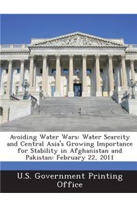 Avoiding Water Wars