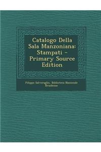 Catalogo Della Sala Manzoniana