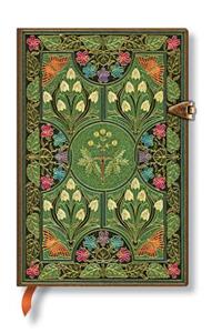 Paperblanks Poetry in Bloom Hardcover Mini Lined Clasp Closure 208 Pg 85 GSM