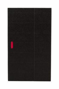 Black (Ondulo) A5 Lined Notebook
